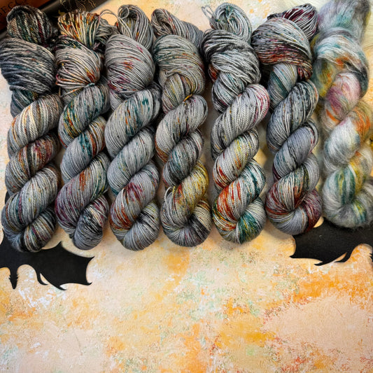 We Have Dragons to Ride - Fourth Wing - Hand Dyed Yarn - DYED TO ORDER - 6-8 Weeks - NEW