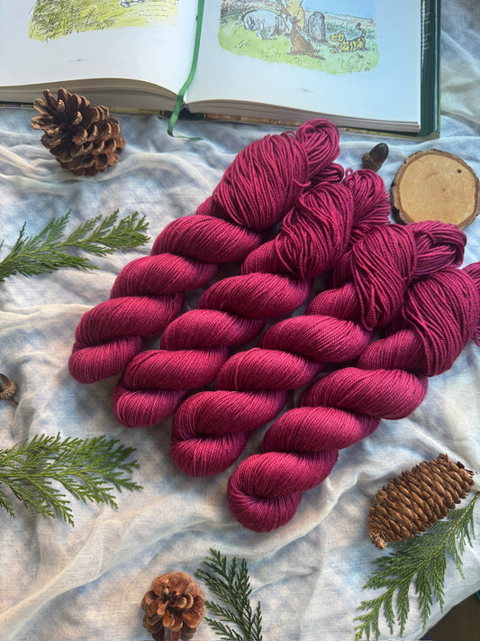 A Bear of very little brain - Cosy DK - Winnie the Pooh - Hand dyed yarn - Ready to Ship - NEW