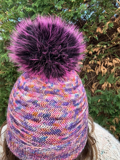 The Florence Hat -  KNITTING Hat Pattern - Intermediate - NEW