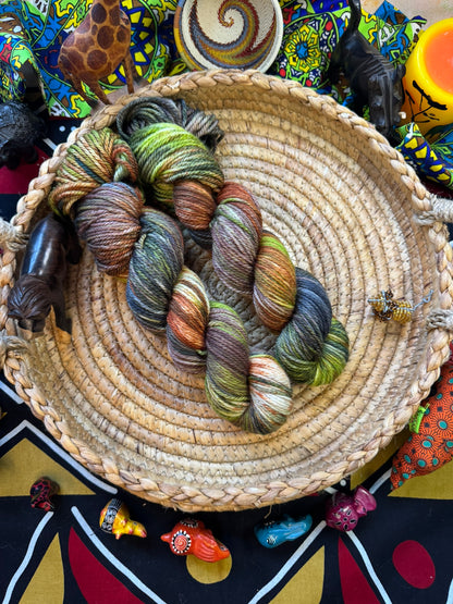 He'd Make a Very Handsome Throw Rug - Lion King - Hand Dyed Yarn - DYED TO ORDER - 6-8 Weeks - NEW