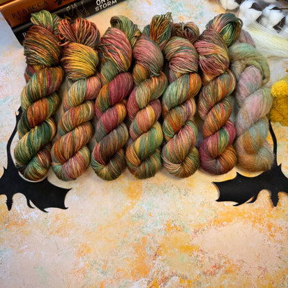 The Flight Field Cloud Fluff - Fourth Wing - Hand Dyed Yarn - NEW