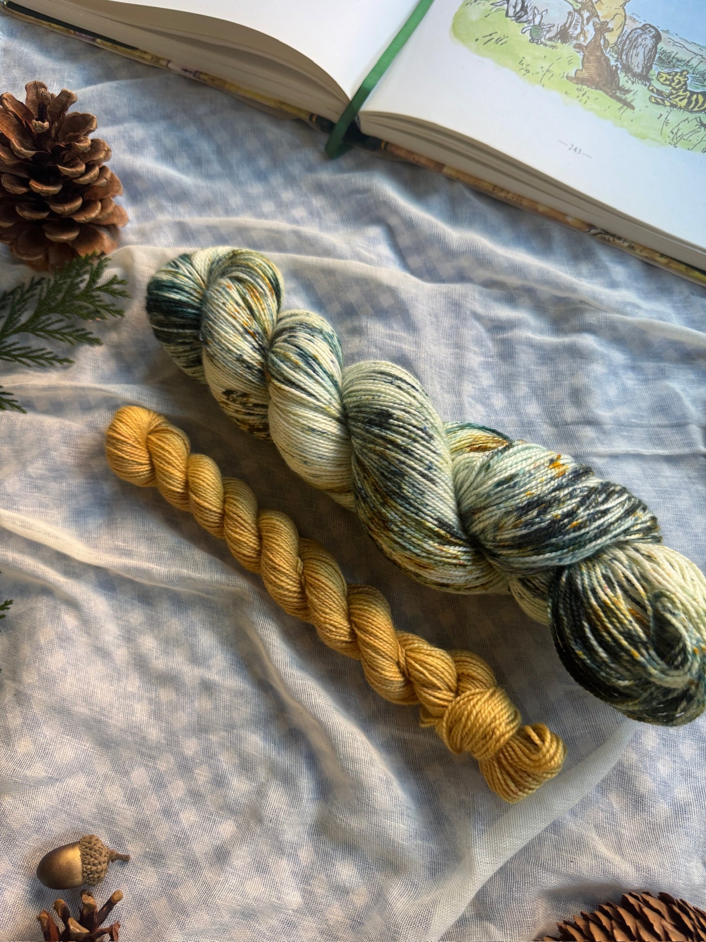 Christmas in the 100 Aker Wood - Winnie the Pooh - Dyed to Order 6-8 Weeks - NEW