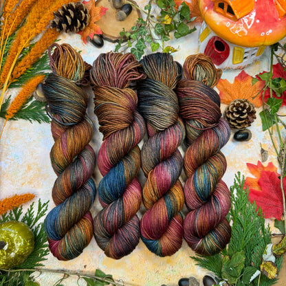 Sweater Weather - Cosy 4 Ply - Season of Magic Collection - Hand Dyed Yarn - Ready to ship