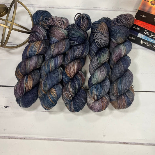 The Subtle Knife - Aran - His Dark Materials - Hand Dyed Yarn - Ready to Ship