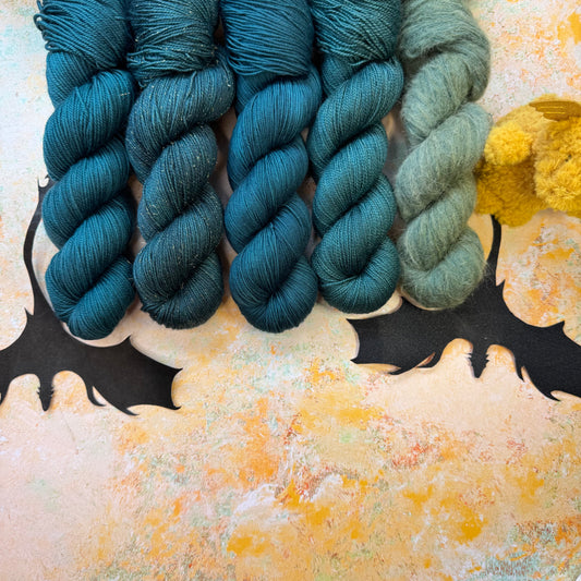 Deverelli tonal - Fourth Wing - Hand Dyed Yarn - DYED TO ORDER - 6-8 Weeks - NEW