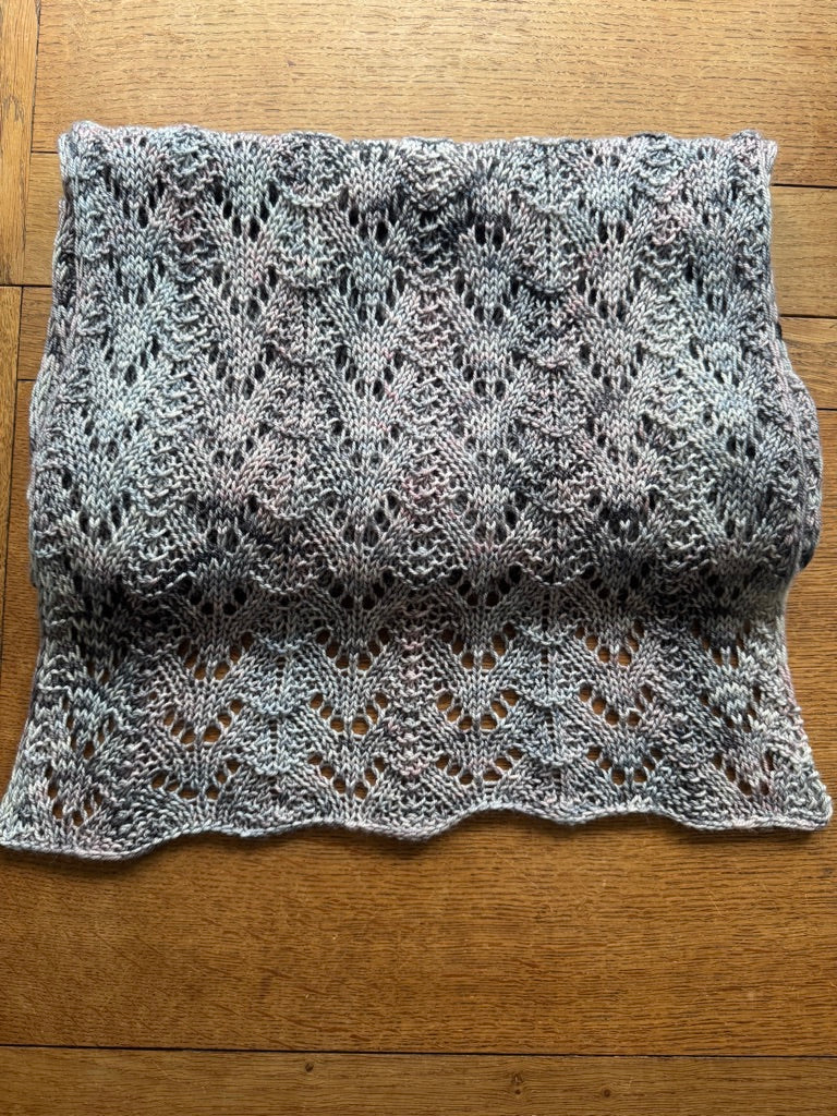 Yorkshire Shawl -  KNITTING Shawl Pattern - Intermediate - NEW