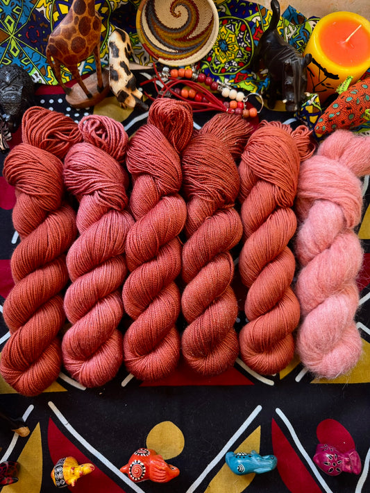 Pumbaa - Lion King - Hand Dyed Yarn - DYED TO ORDER - 6-8 Weeks - NEW