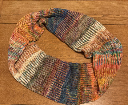 Brioche Cowl -  KNITTING Shawl Pattern - Intermediate - NEW