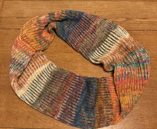 Brioche Cowl -  KNITTING Shawl Pattern - Intermediate - NEW