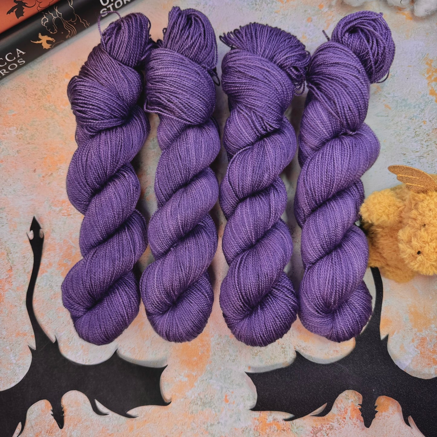 Venin tonal - Fourth Wing - Hand Dyed Yarn - DYED TO ORDER - 6-8 Weeks - NEW