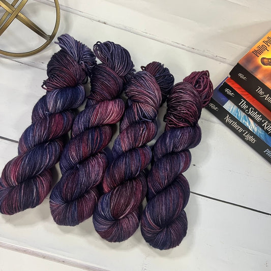 Lyra - His Dark Materials - Hand Dyed Yarn - Dyed to Order - Cosy 4Ply, Cosy DK, Aran, Sock, Sparkle DK, Sparkle Sock