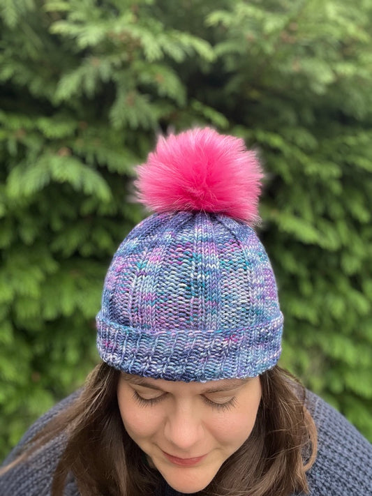 The Lyra Hat -  KNITTING Hat Pattern - Advanced Beginner