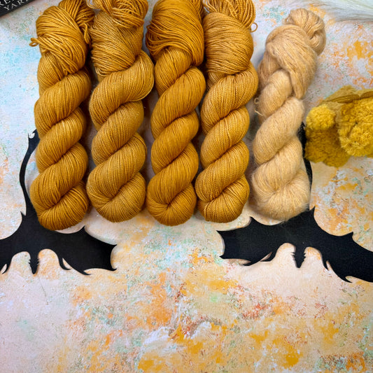 Andarna - Feathertail tonal - Fourth Wing - Hand Dyed Yarn - DYED TO ORDER - 6-8 Weeks - NEW