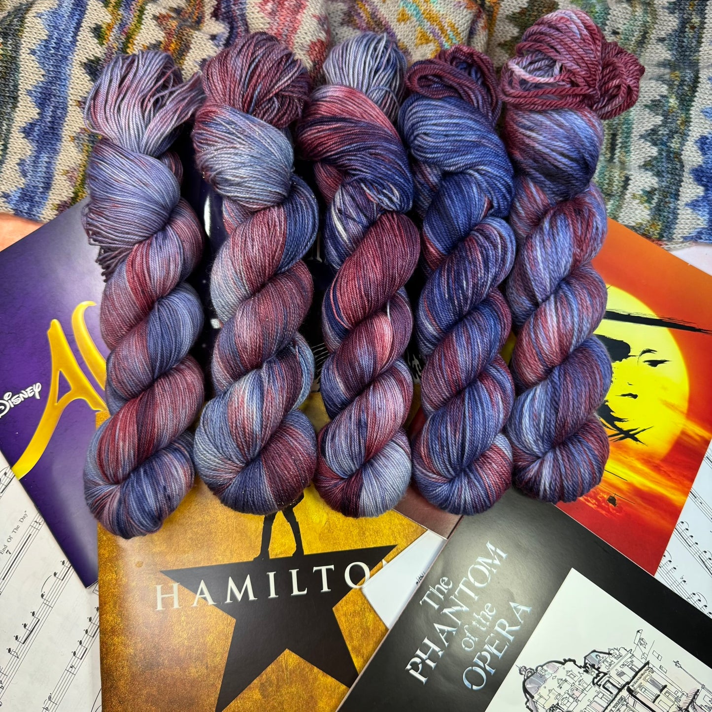 Les Miserables - Aran - Musicals Collection - Hand Dyed Yarn