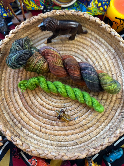 He'd Make a Very Handsome Throw Rug - Lion King - Hand Dyed Yarn - DYED TO ORDER - 6-8 Weeks - NEW