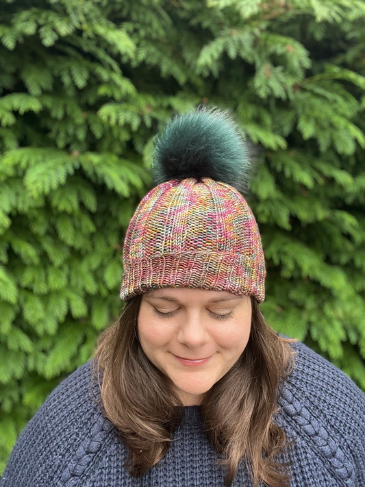 The Lyra Hat -  KNITTING Hat Pattern - Advanced Beginner