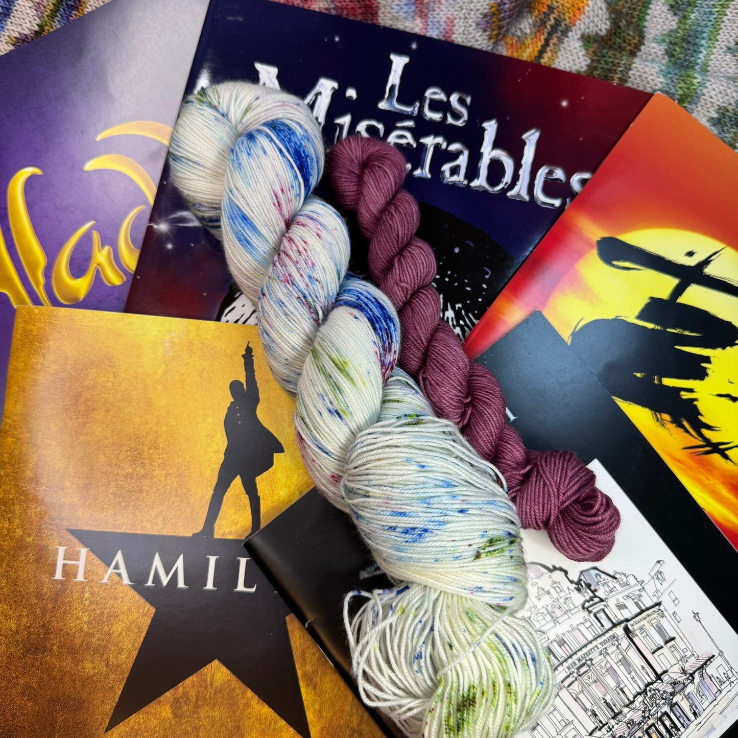 Mamma Mia - Aran -  Musicals Collection - Hand Dyed Yarn