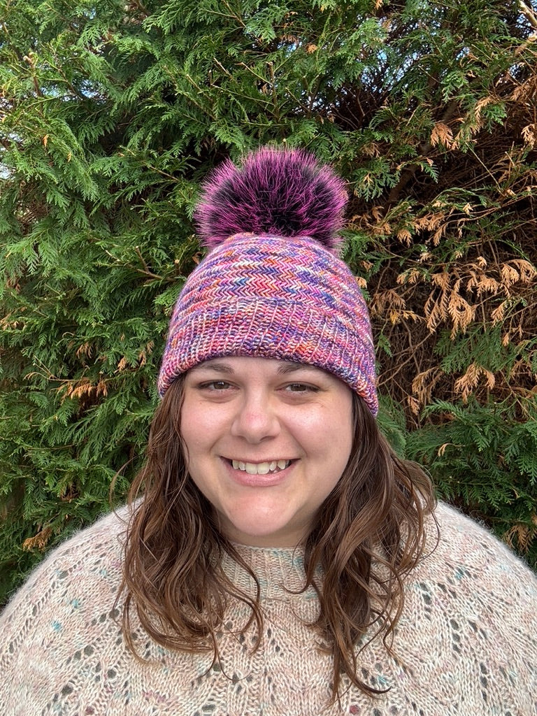 The Florence Hat -  KNITTING Hat Pattern - Intermediate - NEW