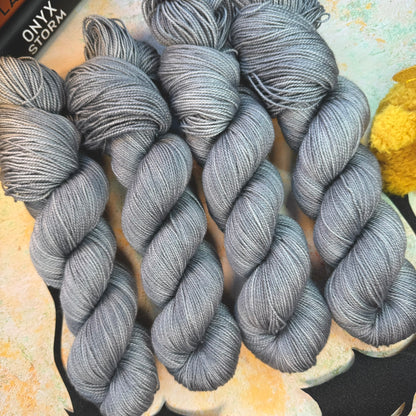 Basgaith War College tonal - Fourth Wing - Hand Dyed Yarn - DYED TO ORDER - 6-8 Weeks - NEW
