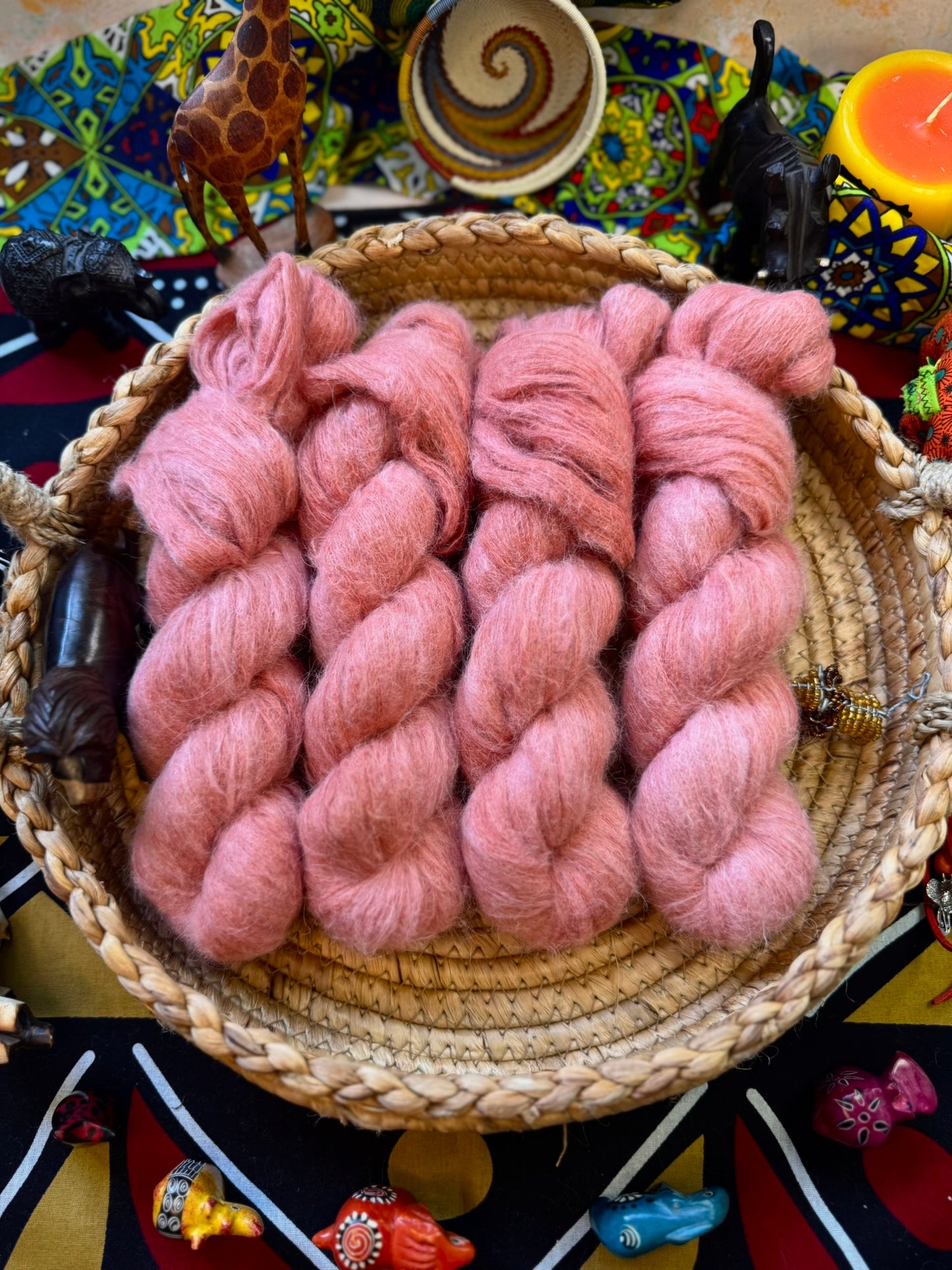 Pumbaa - Lion King - Hand Dyed Yarn - DYED TO ORDER - 6-8 Weeks - NEW