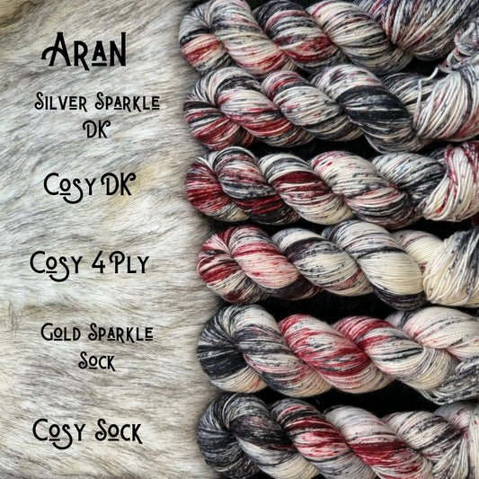 Four Bikers of the Apocalypse - Good Omens Collection - Hand Dyed Yarn - Dyed to Order (6 weeks) - NEW