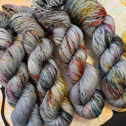 We Have Dragons to Ride Cloud Fluff - Fourth Wing - Hand Dyed Yarn - NEW