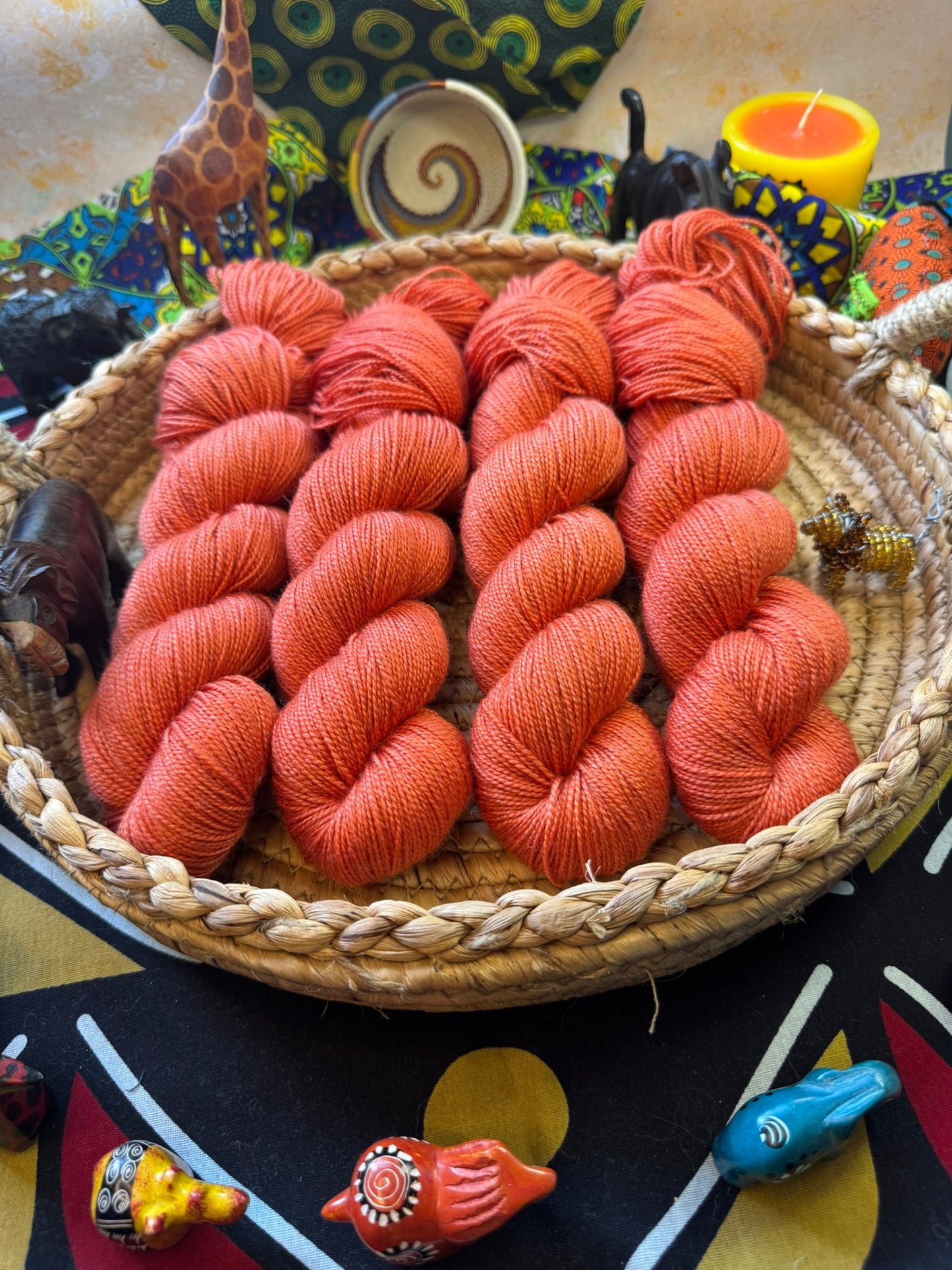 Hakuna Matata - Lion King - Hand Dyed Yarn - DYED TO ORDER - 6-8 Weeks - NEW