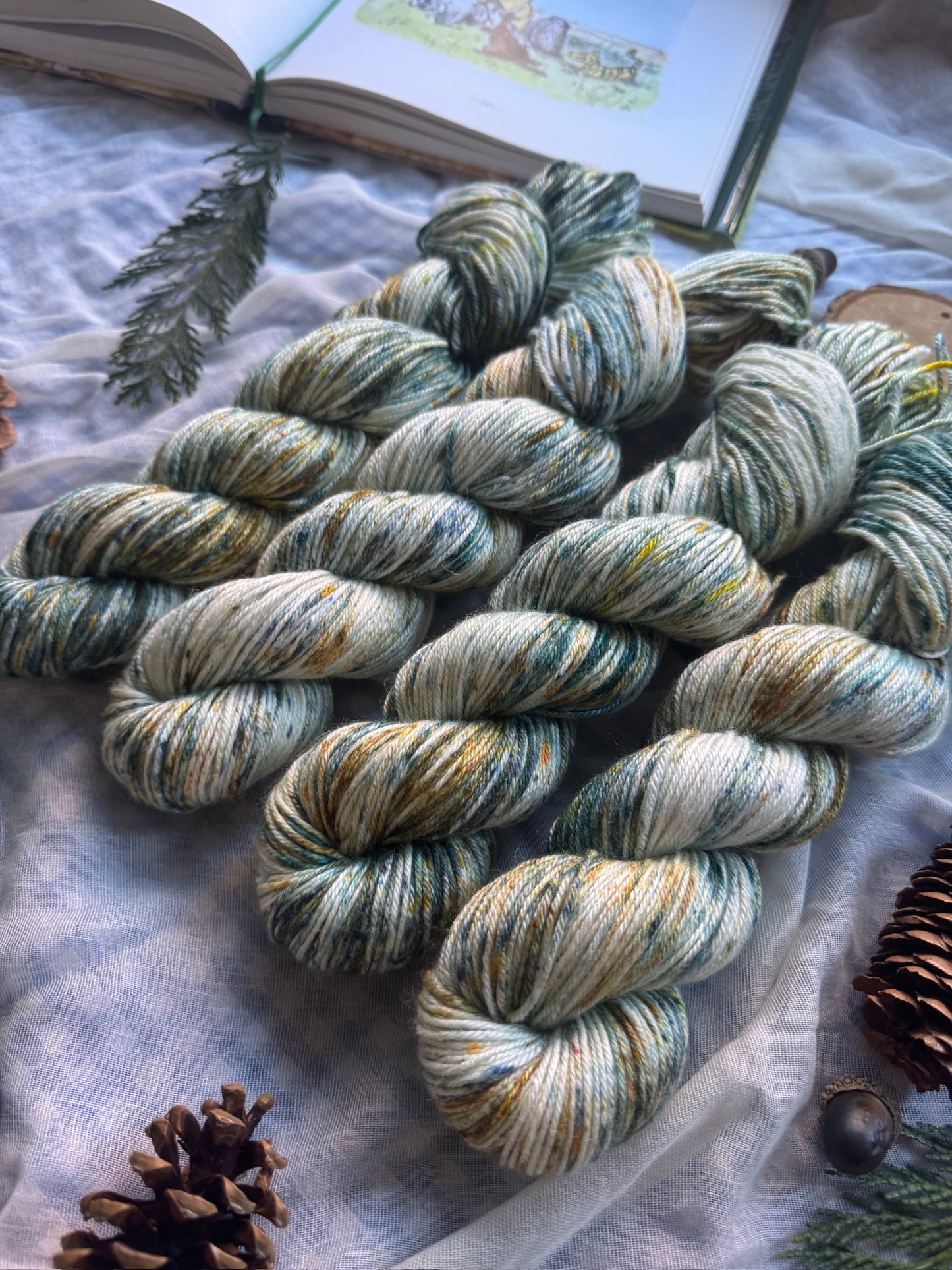 Christmas in the 100 Aker Wood - Winnie the Pooh - Dyed to Order 6-8 Weeks - NEW