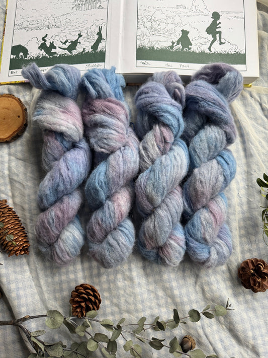 A Peaceful Sort of Day - Alpaca Fluff DK  - Winnie the Pooh - hand dyed yarn - Ready to Ship - NEW