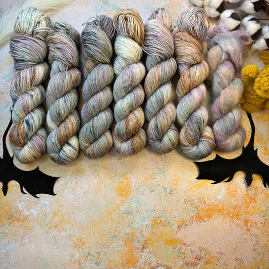 Violet Sorrengail - Fourth Wing - Hand Dyed Yarn - DYED TO ORDER - 6-8 Weeks - NEW