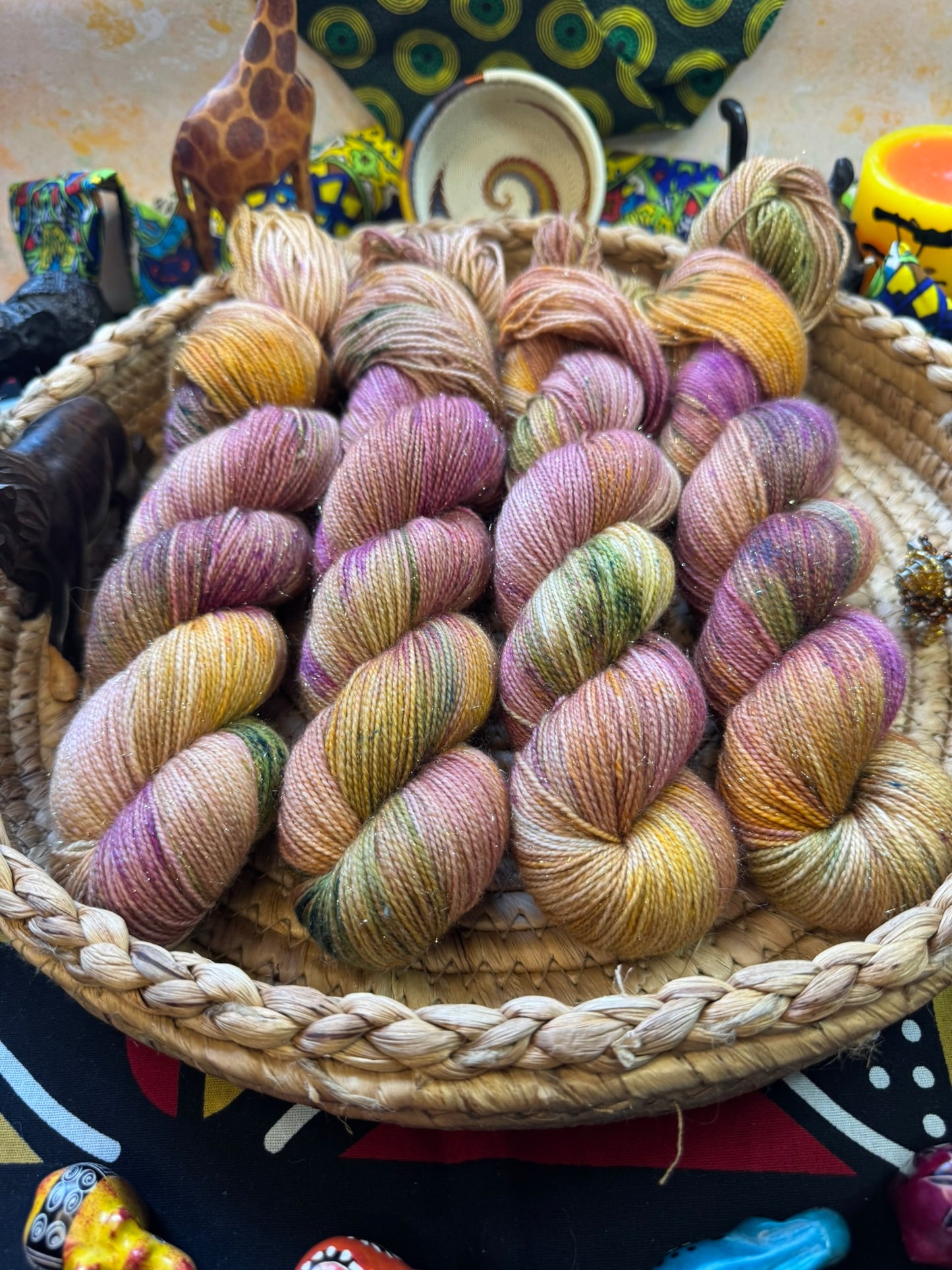 Do the Hula - Lion King - Hand Dyed Yarn - DYED TO ORDER - 6-8 Weeks - NEW