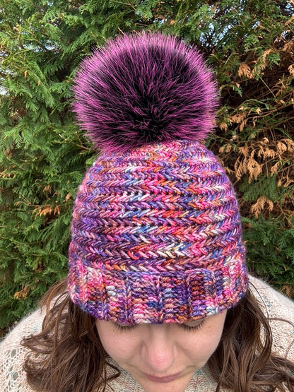 The Florence Hat -  CROCHET Hat Pattern - Intermediate - NEW