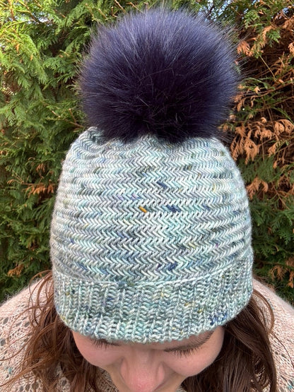 The Florence Hat -  KNITTING Hat Pattern - Intermediate - NEW