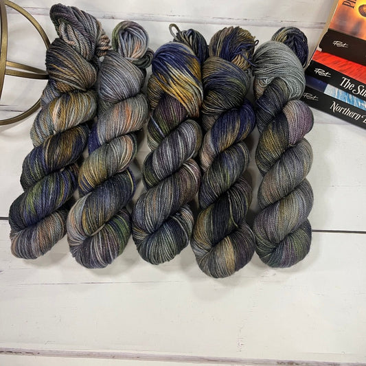 The Dust Fall - Cosy 4 Ply - His Dark Materials - Hand Dyed Yarn - Ready to Ship