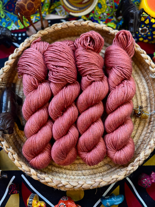 Pumbaa - BFL Silk DK - Lion King - Hand Dyed Yarn - NEW