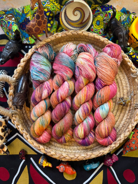 I Just Can't Wait to be King - Cosy 4 Ply - Lion King - Hand Dyed Yarn - NEW