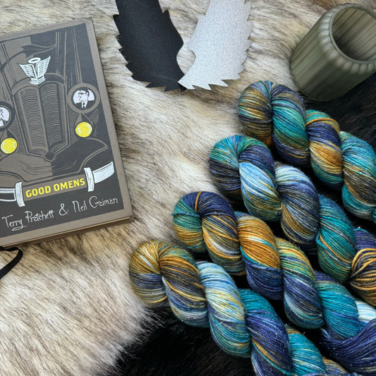 Lost City of Atlantis - The Good Omens Collection - Hand Dyed Yarn - Dyed to Order (6 weeks) - NEW