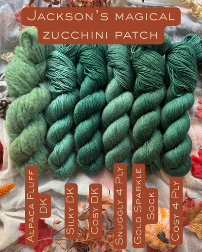 Jackson's Magical Zucchini Patch - Gilmore Girls - DYED TO ORDER - NEW