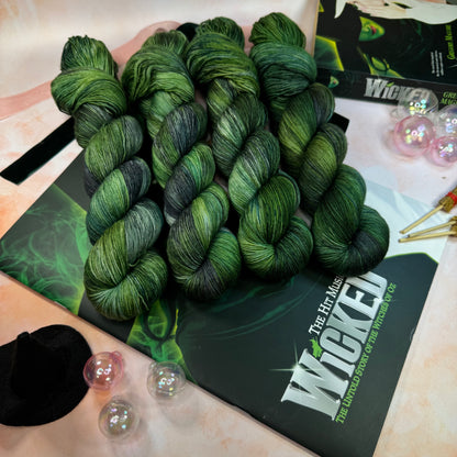 Elphaba - Cosy DK - Wicked Musicals Collection - Hand Dyed Yarn