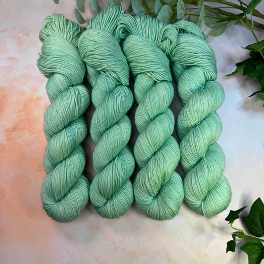 Sea Foam - Cosy 4 Ply - Hand Dyed Yarn - Ready to Ship