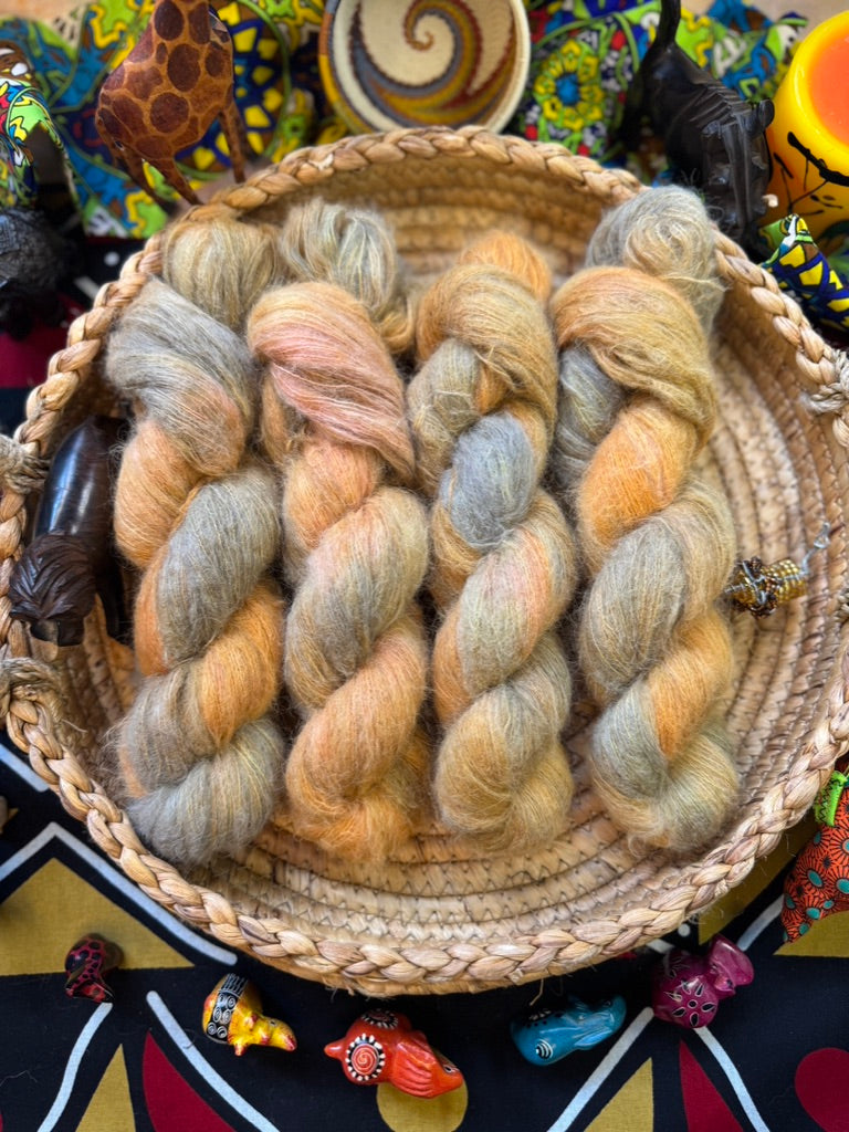 Everything the Light Touches - Lion King - Hand Dyed Yarn - DYED TO ORDER - 6-8 Weeks - NEW