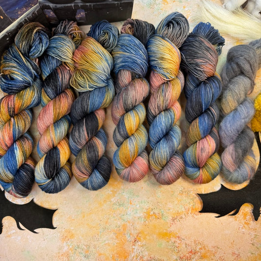 The Rooftops of Aretia - Fourth Wing - Hand Dyed Yarn - DYED TO ORDER - 6-8 Weeks - NEW