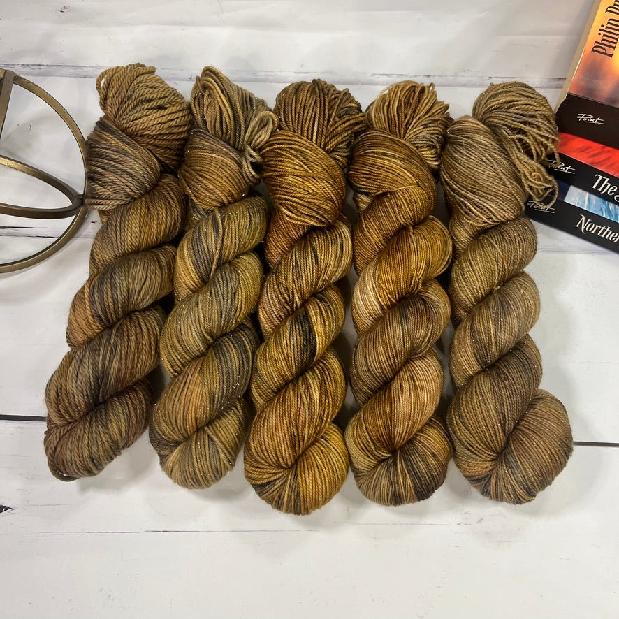 Alethiometer - Cosy 4 Ply - His Dark Materials - Hand Dyed Yarn - Ready to Ship