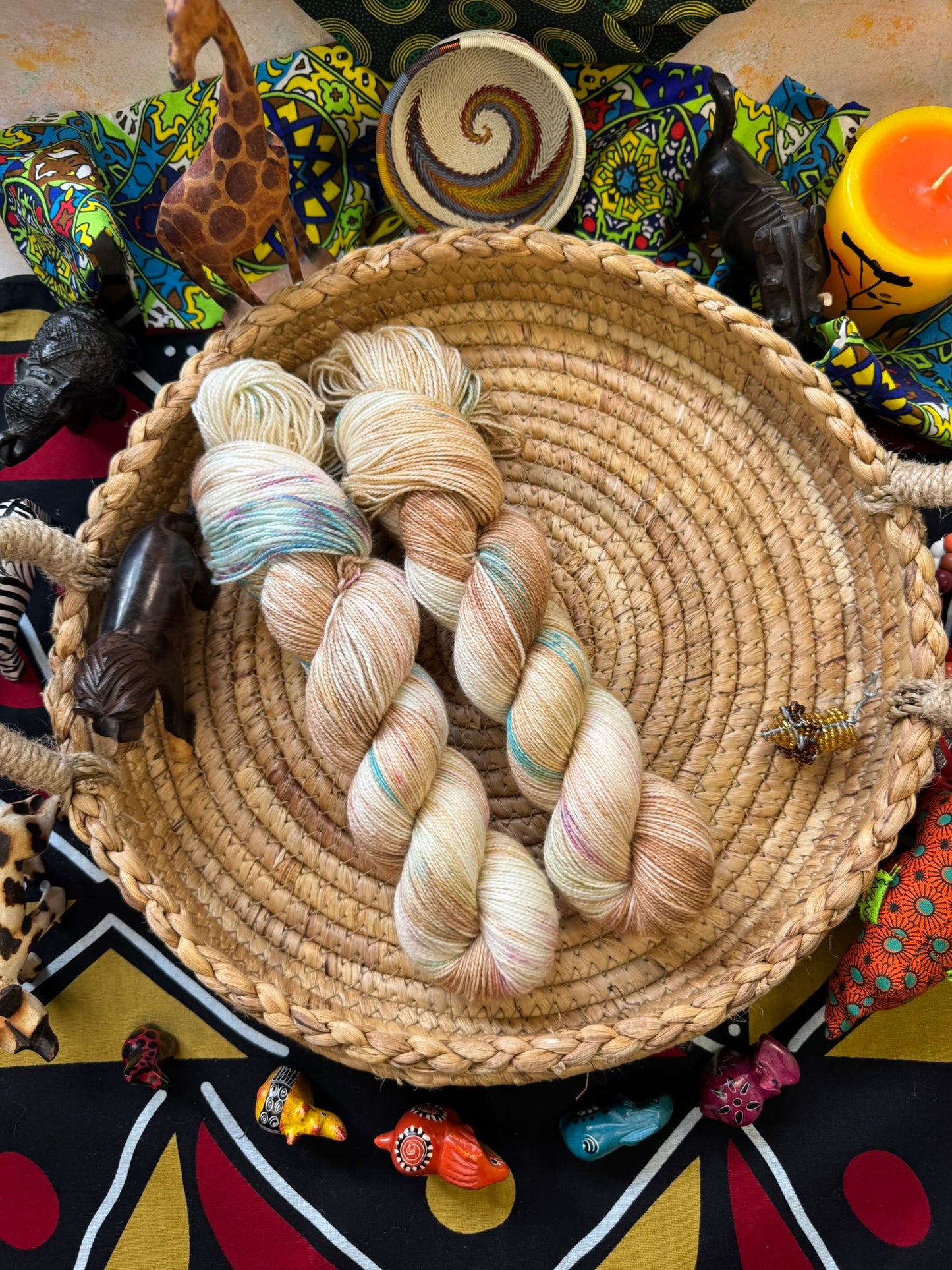 Nala - Lion King - Hand Dyed Yarn - DYED TO ORDER - 6-8 Weeks - NEW