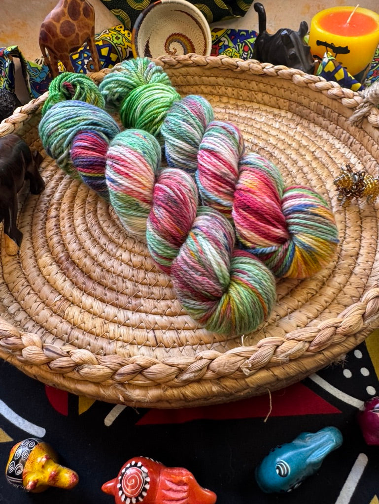 Tastes Like Chicken - Lion King - Hand Dyed Yarn - DYED TO ORDER - 6-8 Weeks - NEW