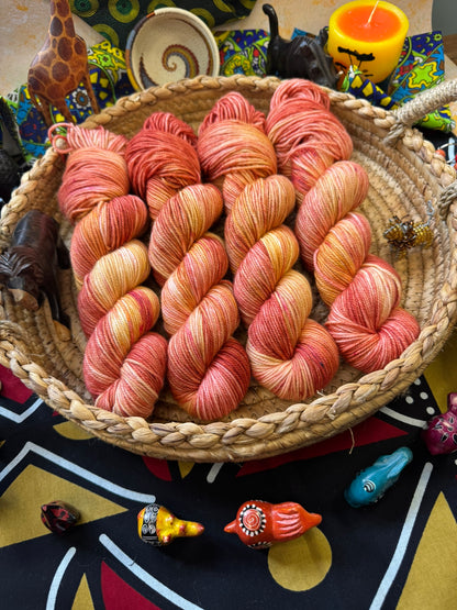 Simba - Lion King - Hand Dyed Yarn - DYED TO ORDER - 6-8 Weeks - NEW