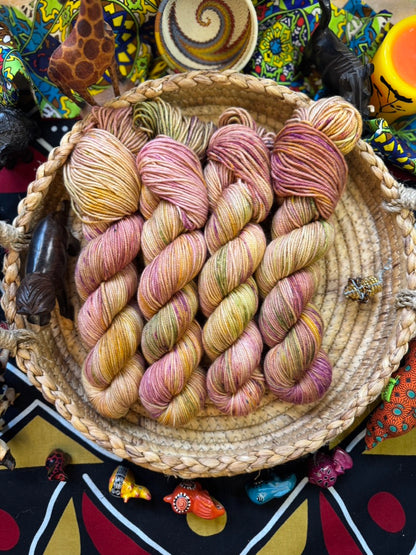 Do the Hula - Lion King - Hand Dyed Yarn - DYED TO ORDER - 6-8 Weeks - NEW