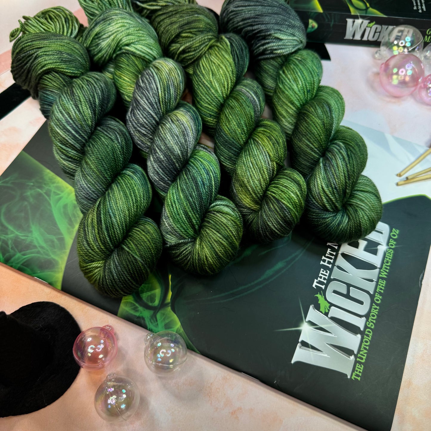 Elphaba - Cosy DK - Wicked Musicals Collection - Hand Dyed Yarn