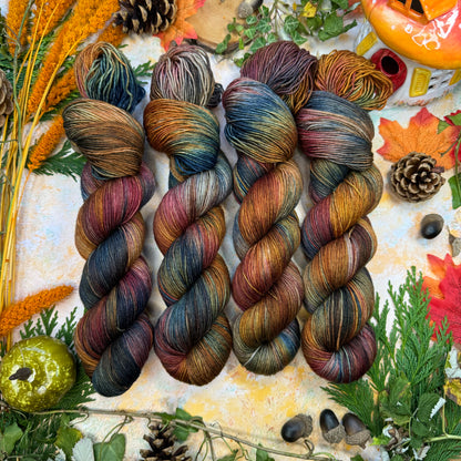 Sweater Weather - Cosy 4 Ply - Season of Magic Collection - Hand Dyed Yarn - Ready to ship