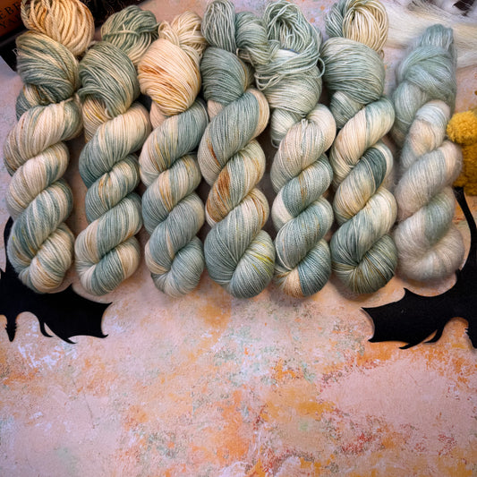 Hedotis - Fourth Wing - Hand Dyed Yarn - DYED TO ORDER - 6-8 Weeks - NEW